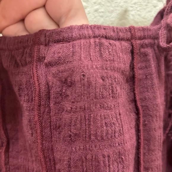 Free People Throwing Shade Mini Dress in Garnet NWOT - Women’s Size Small - Picture 10 of 10